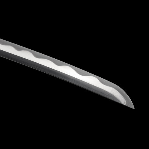Kurikara katana sword tip yokote detail hand forged anime replica