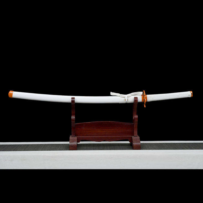 Kyojuro Rengoku Nichirin Sword Handmade Demon Slayer Katana 1095 Steel 