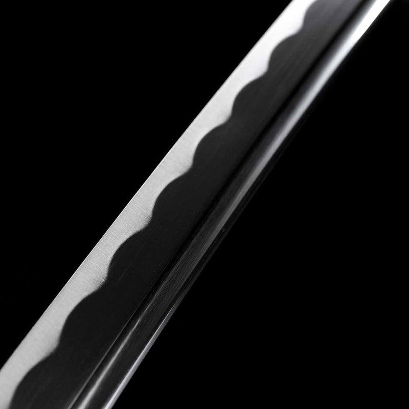 Bleach Aizen Kyoka Suigetsu Katana – Handgefertigtes Full-Tang-Schwert aus 1060-Stahl 