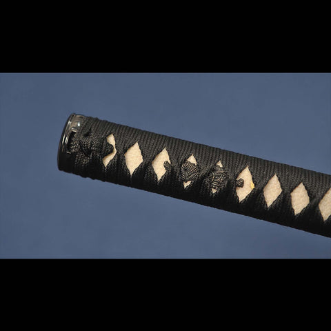 last samurai katana tsuka hardwood handle rayskin