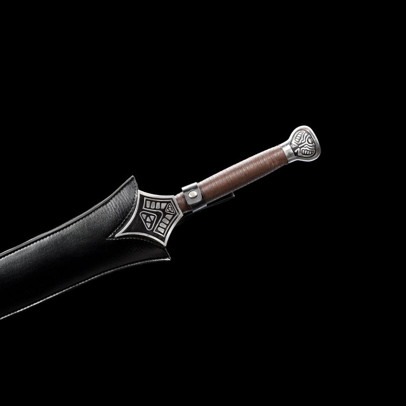 Conan Mother’s Sword – Hand Forged Damascus Steel Movie Replica Sword 