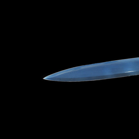 Legend of Zelda Master Sword replica tip detail hand forged steel