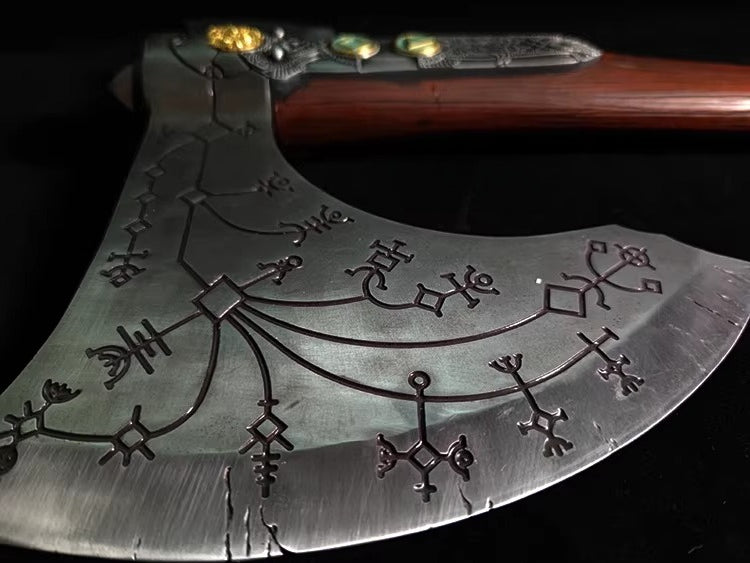 God of War 5 Kratos Leviathan Axt – 1:1 Vollmetall Replika Waffe 
