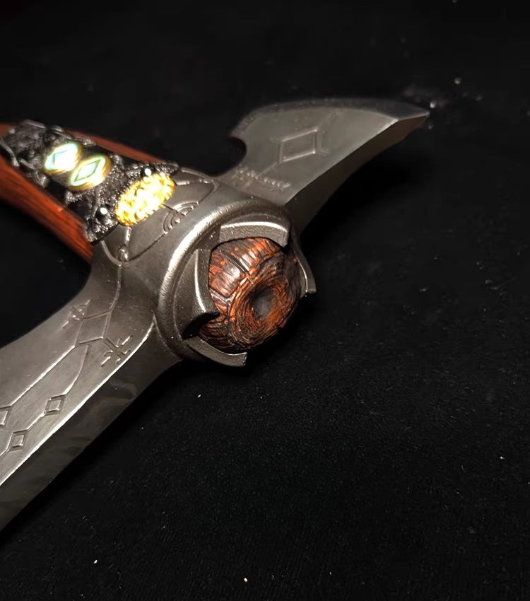 God of War 5 Kratos Leviathan Axt – 1:1 Vollmetall Replika Waffe 