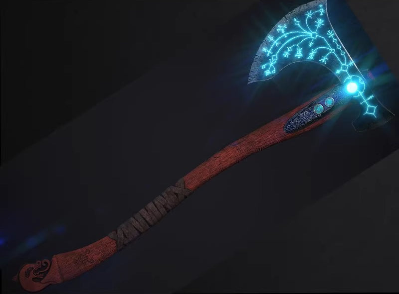 God of War 5 Kratos Leviathan Axt – 1:1 Vollmetall Replika Waffe 