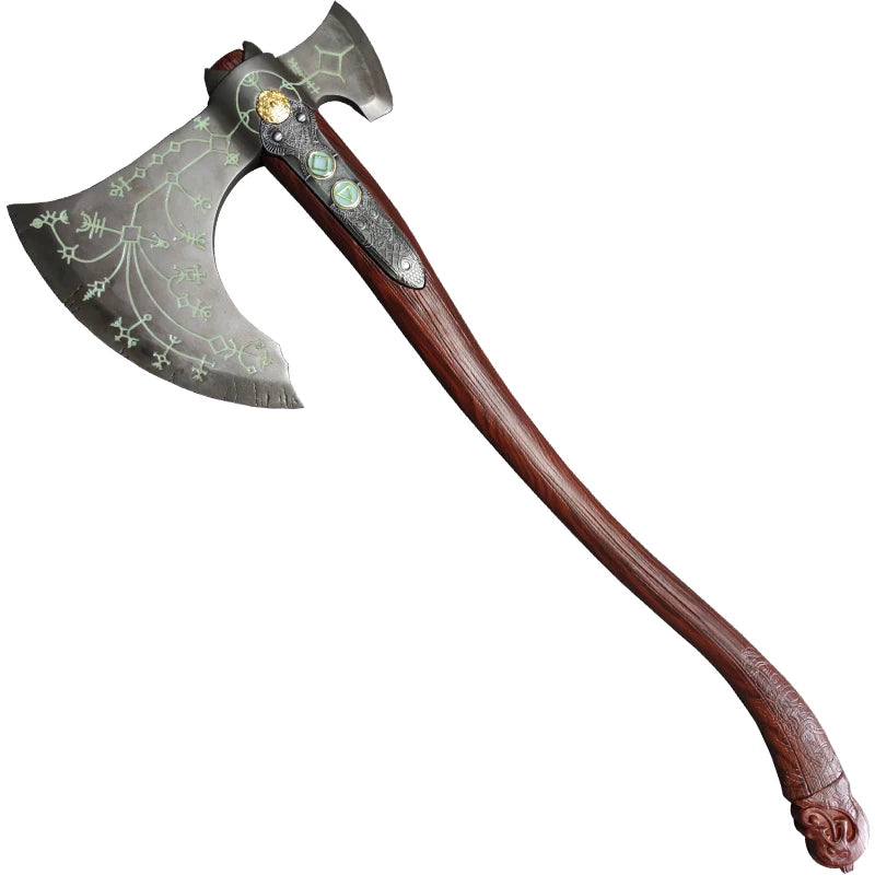 God of War 5 Kratos Leviathan Axt – 1:1 Vollmetall Replika Waffe 