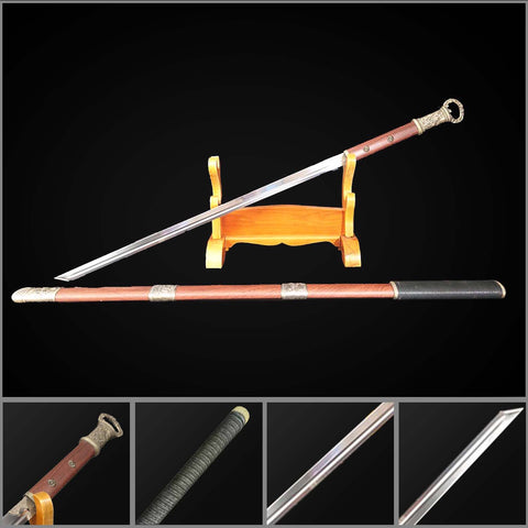 li xingyun tang heng dao sword replica full length ring pommel chinese sword cosplay weapon