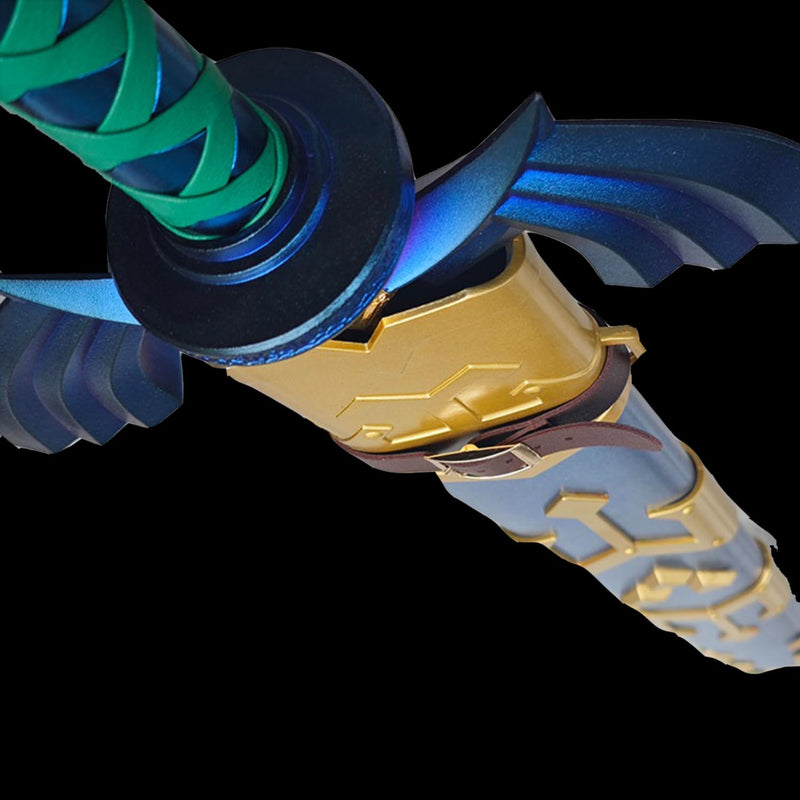 Legend of Zelda Master Sword 1:1 Metal Replica with Scabbard Cosplay 