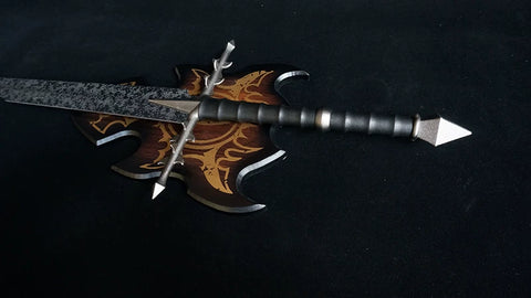 lord of the rings ringwraith sword cosplay weapon display prop