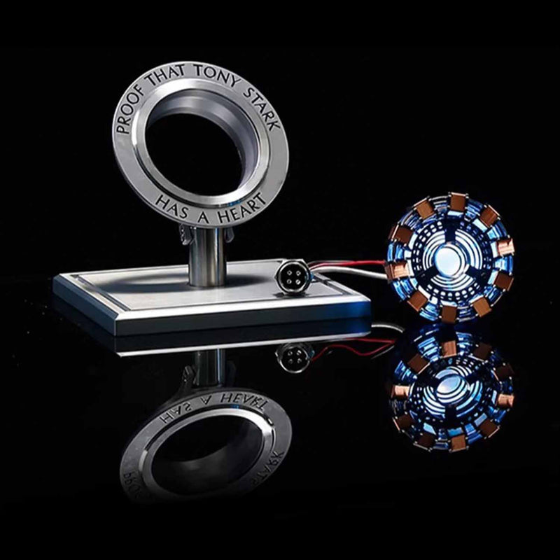 Iron Man MK1 verbesserte Arc Reactor Brustleuchte – LED-Nachbildung im Maßstab 1:1 