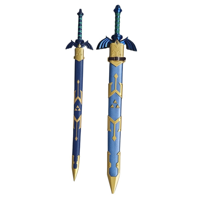 Legend of Zelda Master Sword 1:1 Metal Replica with Scabbard Cosplay 