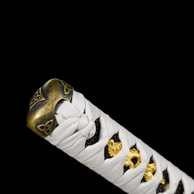 The Walking Dead Michonne Katana Schwert – handgeschmiedeter 1095 Kohlenstoffstahl 