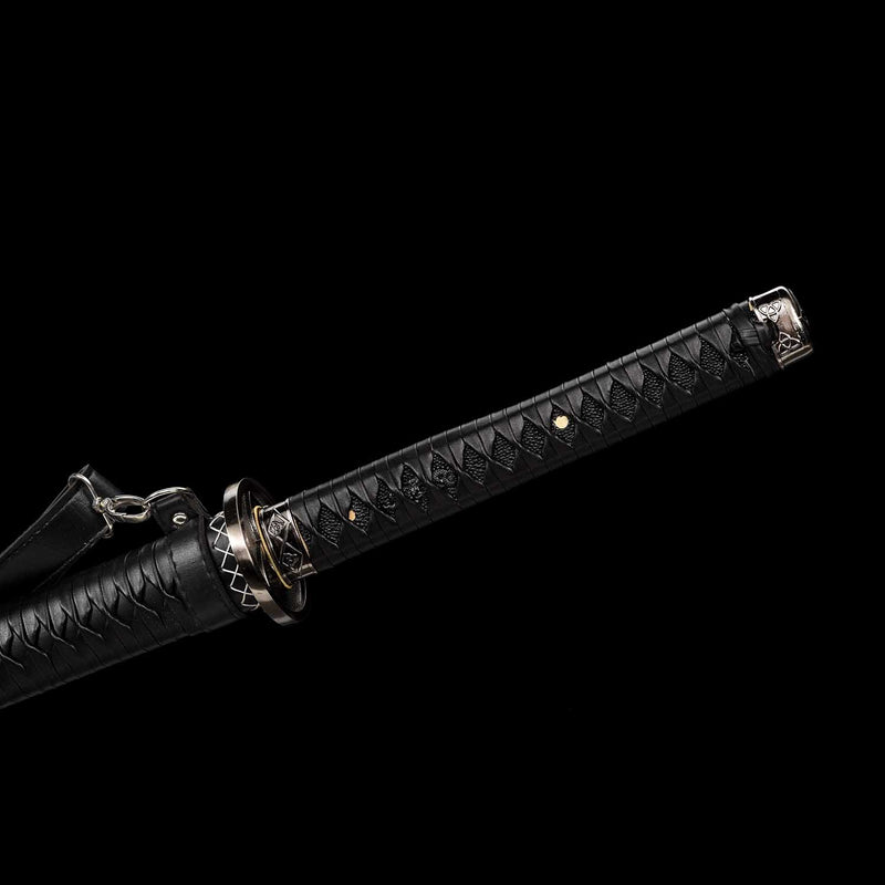 The Walking Dead Michonne Katana Sword – Handmade 1060 Carbon Steel Replica 