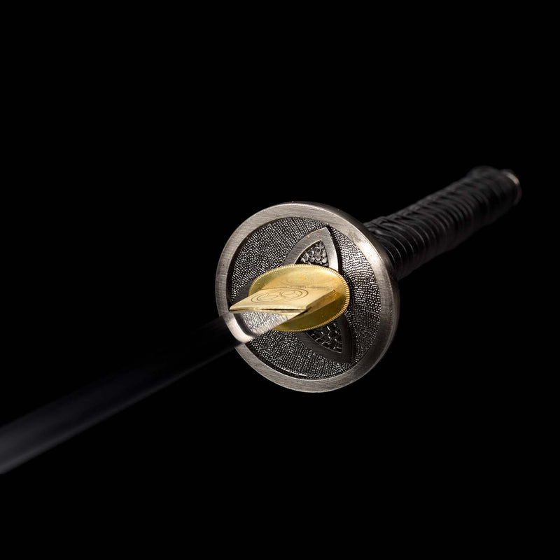 The Walking Dead Michonne Katana Sword – Handmade 1060 Carbon Steel Replica 