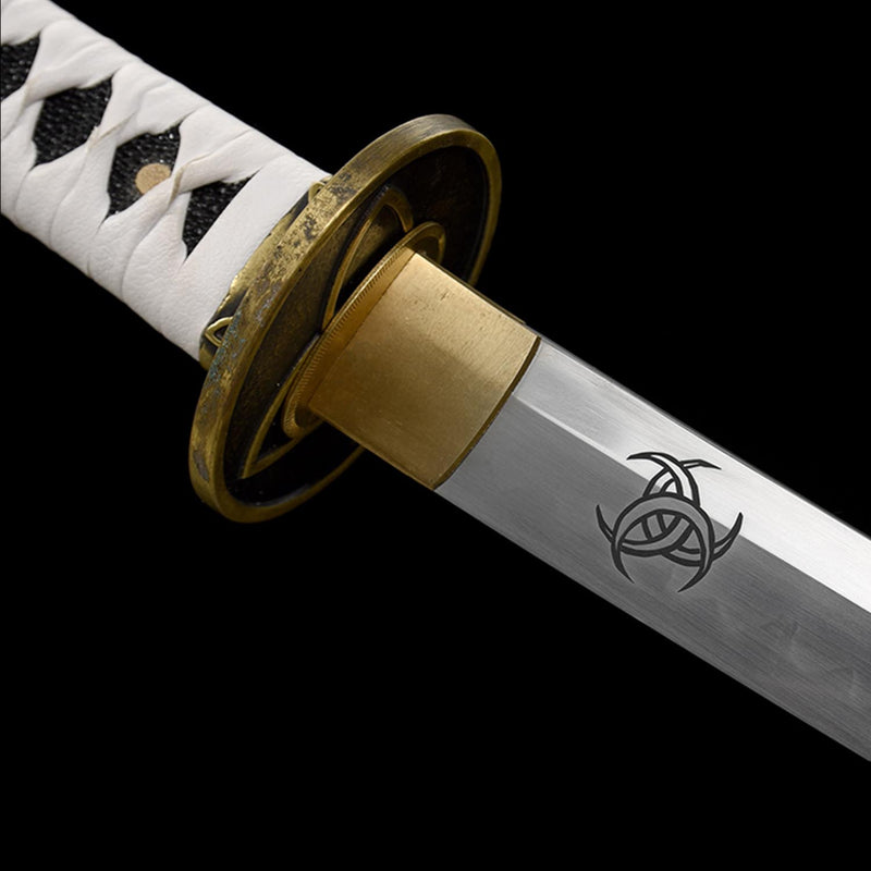 The Walking Dead Michonne Katana Schwert – handgeschmiedeter 1095 Kohlenstoffstahl 