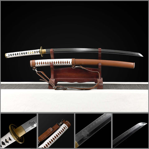 Walking Dead Michonne katana sword full view hand forged