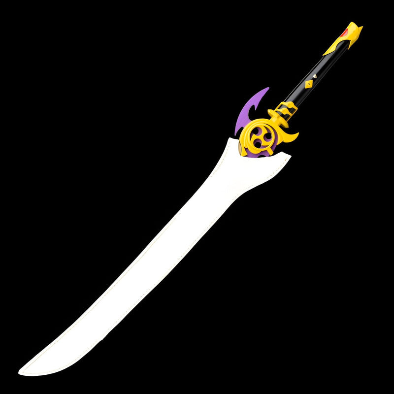 Genshin Impact Mistsplitter Reforged Sword Replica 1:1 Metal Cosplay 