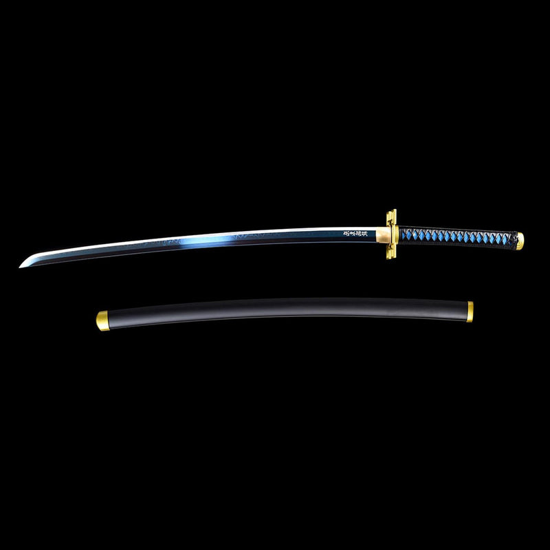 Demon Slayer Muichiro Tokito Katana Sword Hand Forged T10 Steel 
