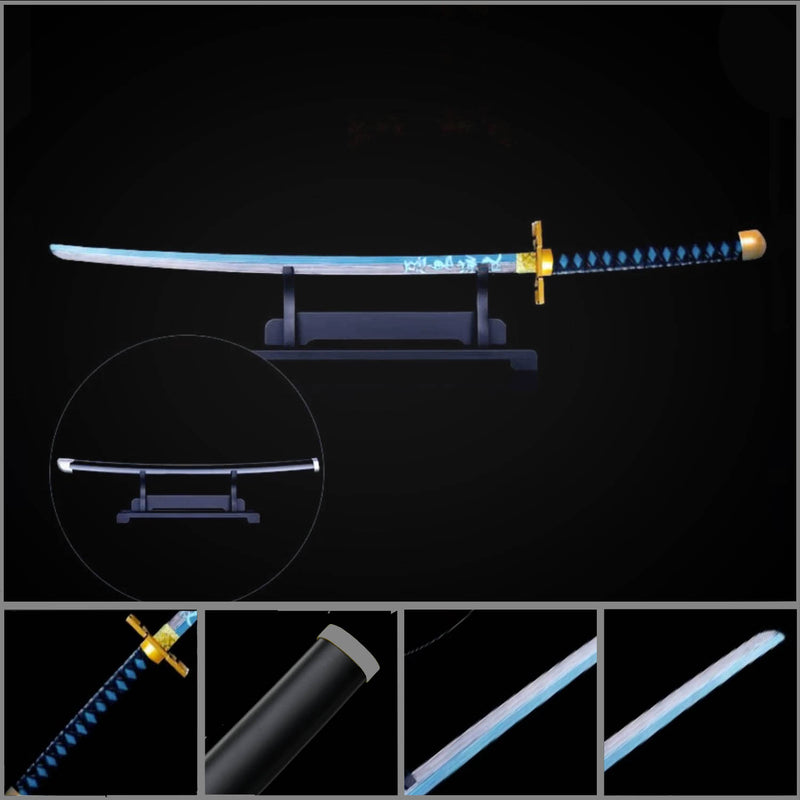 Muichiro Tokito Nichirin Sword Replica Demon Slayer Mist Hashira Katana 
