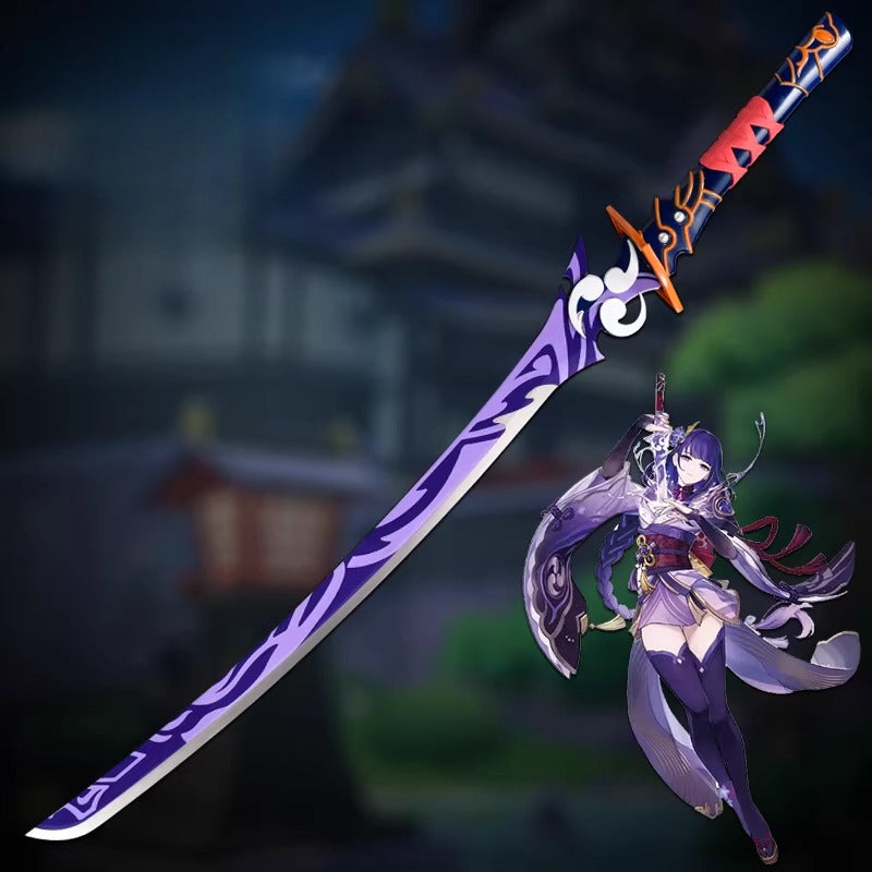 Musou no Hitotachi Sword Replica - Raiden Shogun Katana Genshin 
