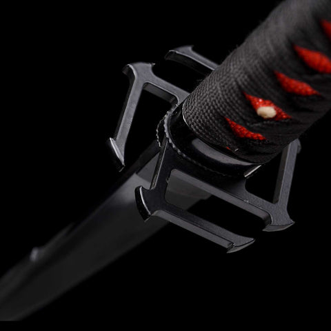New Tensa Zangetsu mini katana Habaki blade collar detail