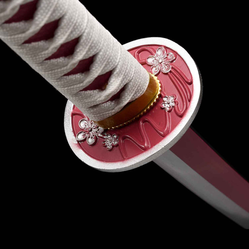 Demon Slayer Kanao Tsuyuri Nichirin Katana 1060 Carbon Steel Sword 