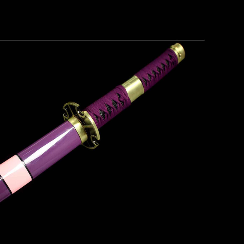 One Piece Nidai Kitetsu Katana Schwert – Handgefertigte Anime-Replik a 