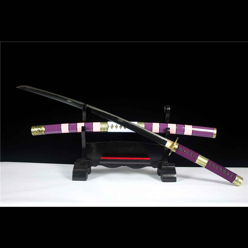 One Piece Nidai Kitetsu Katana Schwert – Handgefertigte Anime-Replik a 