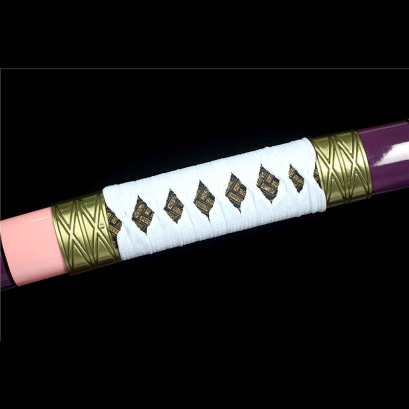 One Piece Nidai Kitetsu Katana Schwert – Handgefertigte Anime-Replik a 