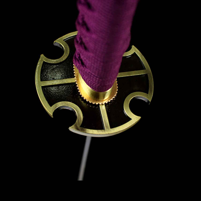 One Piece Nidai Kitetsu Katana Schwert – Handgefertigte Anime-Replik a 