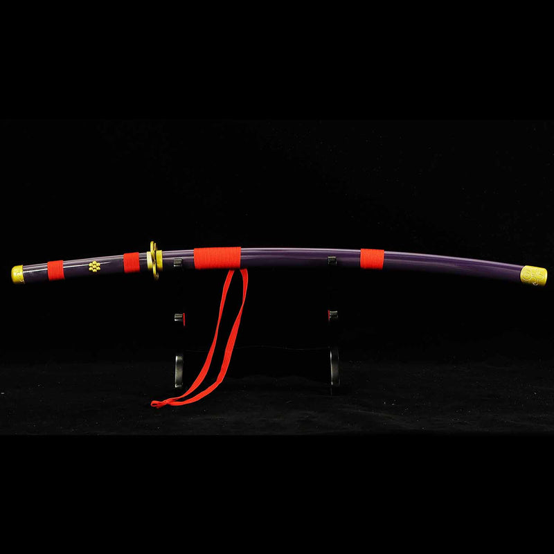 One Piece Roronoa Zoro Enma Katana-Schwert – Handgeschmiedeter 1060 Kohlenstoffstahl 