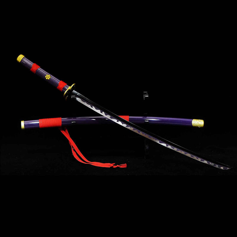 One Piece Roronoa Zoro Enma Katana-Schwert – Handgeschmiedeter 1060 Kohlenstoffstahl 