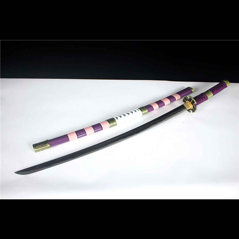 One Piece Nidai Kitetsu Katana Schwert – Handgefertigte Anime-Replik a 