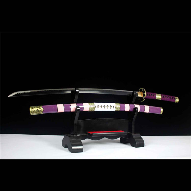 One Piece Nidai Kitetsu Katana Schwert – Handgefertigte Anime-Replik a 