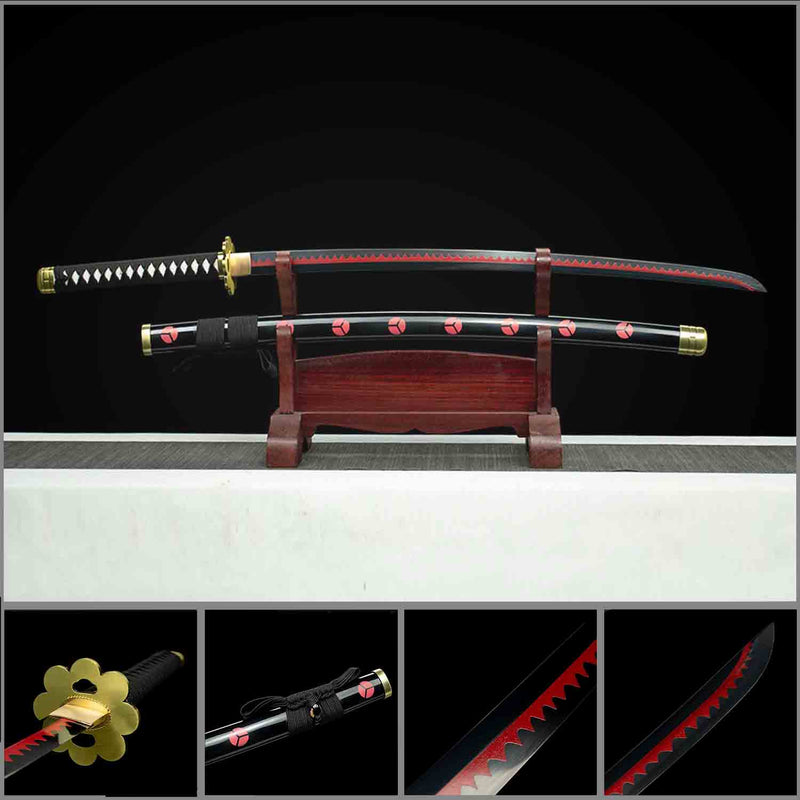 One Piece Zoro Shusui Katana Sword – Handmade 1095 High Carbon Steel 