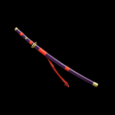 Zoro Enma Katana mounted on display stand