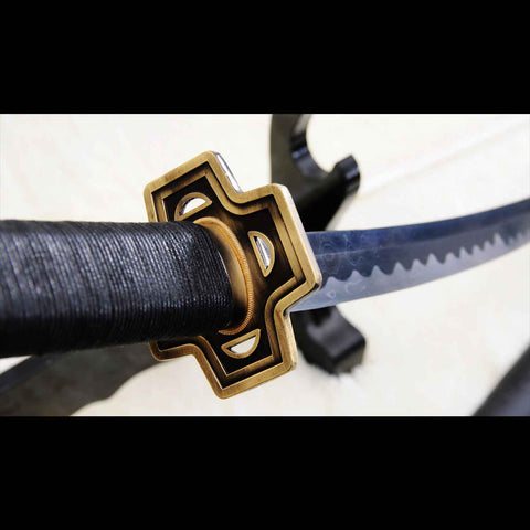 Perfectly balanced Yubashiri katana sword for two handed use