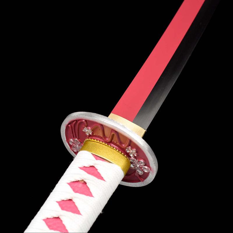 Demon Slayer Kanao Tsuyuri Nichirin Katana 1060 Carbon Steel Sword 
