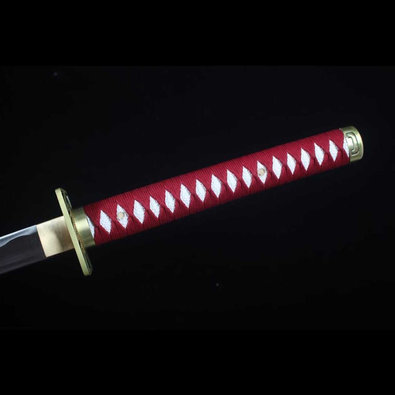 Bleach Renji Abarai Zabimaru Katana Handmade 1060 Steel Full Tang 