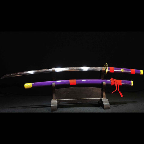 Roronoa Zoro Enma katana sword drawn from saya