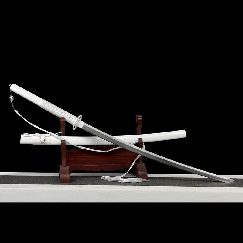 Rukia Kuchiki Sode No Shirayuki Katana – Hand Forged Bleach Anime Sword 