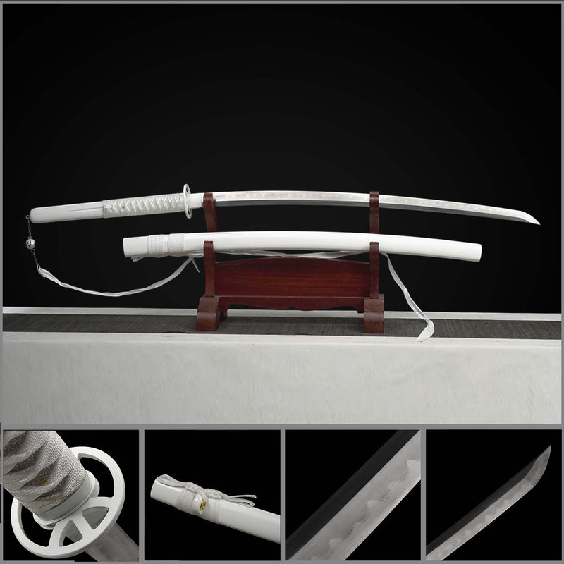 Rukia Kuchiki Sode No Shirayuki Katana – Hand Forged Bleach Anime Sword 