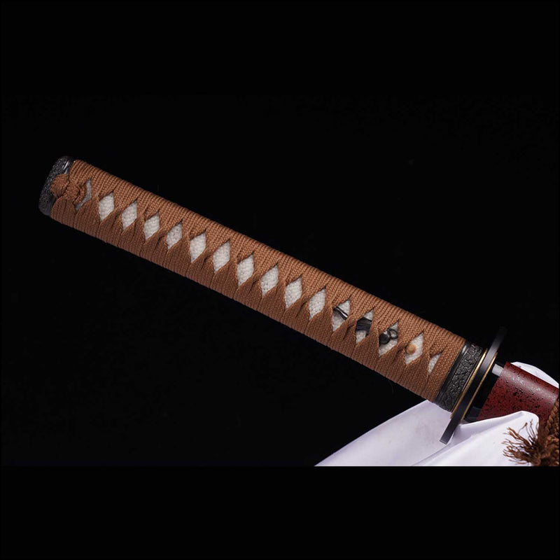 Rurouni Kenshin Sakabato Katana – Handgeschmiedetes Samurai-Schwert mit umgekehrter Klinge 