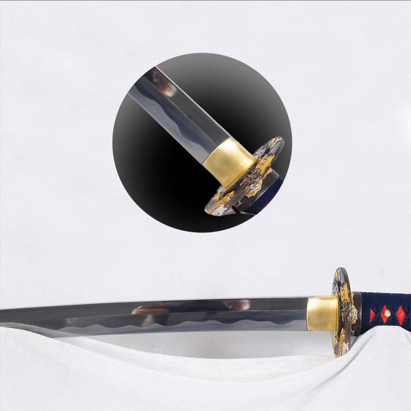 Rurouni Kenshin Sakabato Katana – 1095 Steel Reverse Blade 