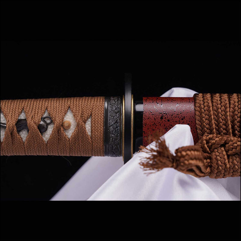 Rurouni Kenshin Sakabato Katana – Handgeschmiedetes Samurai-Schwert mit umgekehrter Klinge 
