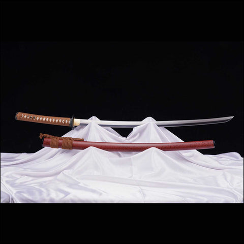 balanced hand forged Rurouni Kenshin sakabato samurai sword display