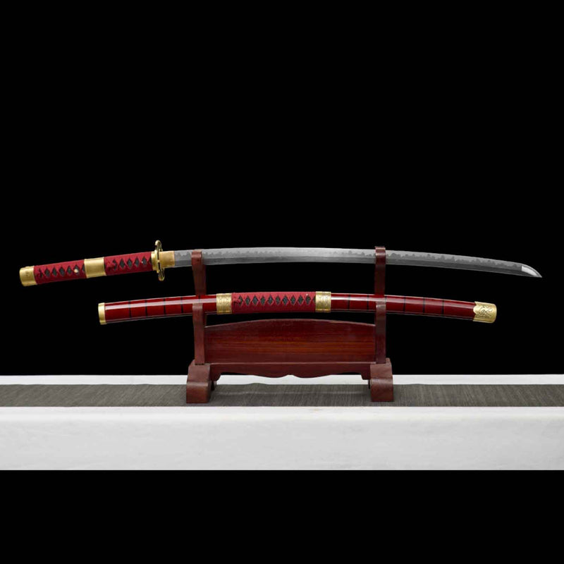 Sandai Kitetsu Roronoa Zoro Einteiliges Schwert – Handgeschmiedetes, kampfbereites Katana 