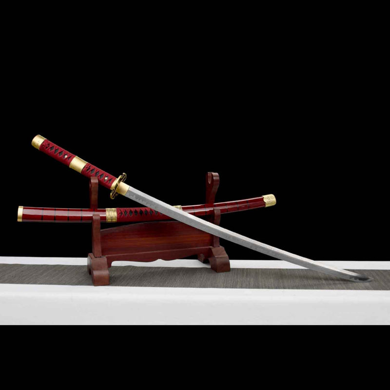Sandai Kitetsu Roronoa Zoro Einteiliges Schwert – Handgeschmiedetes, kampfbereites Katana 