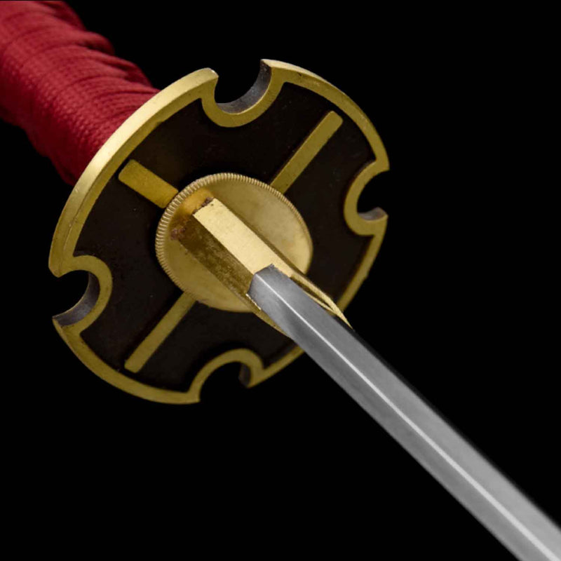 Sandai Kitetsu Roronoa Zoro Einteiliges Schwert – Handgeschmiedetes, kampfbereites Katana 
