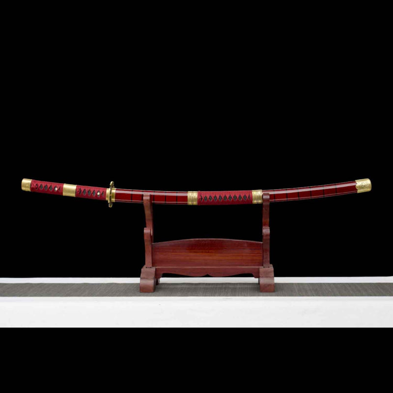 Sandai Kitetsu Roronoa Zoro Einteiliges Schwert – Handgeschmiedetes, kampfbereites Katana 